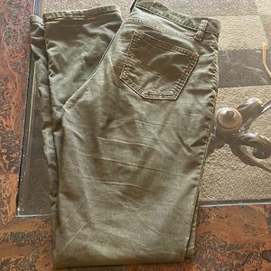 Hunter green corduroy pants